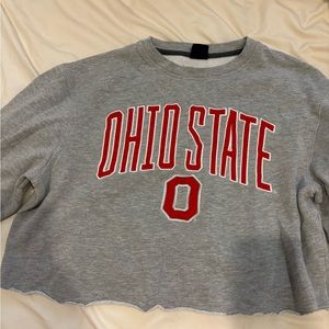 Cropped Ohio State Sweatshirt